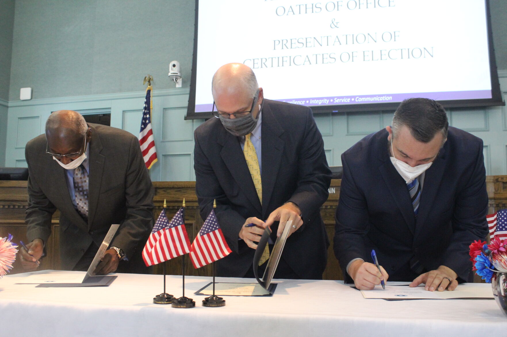 John Warren, Scott Cain, Derek Weathers